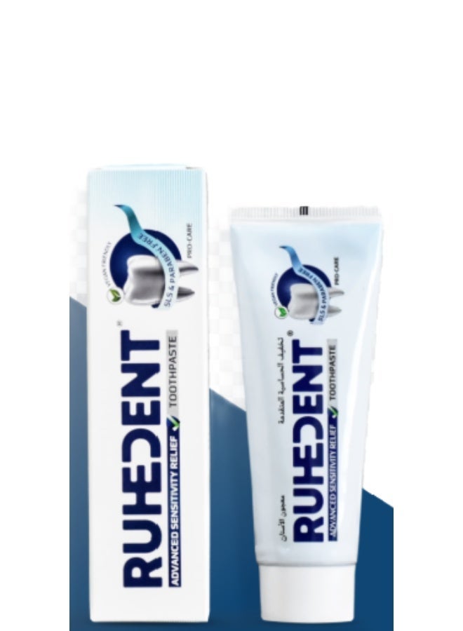 Ruhedent Advanced Sensitivity Relief Toothpaste - 75ml