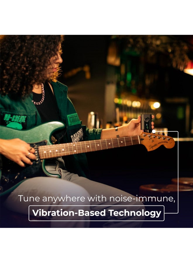 Roadie ROADIE 3 | Smart Automatic Guitar Tuner, Metronome & String Winder | For Electric Guitars, Acoustic Guitars, 12-String Guitars, Ukulele, Banjo, Mandolin | 150+ Alternate Tunings - Image 2
