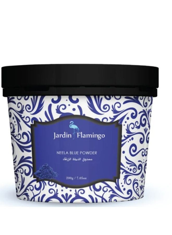 Jardin Flamingo - Neela Blue Powder 200G - Image 1