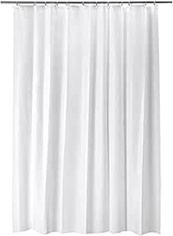 jqm BJARSEN Shower Curtain White 180X200 Cm