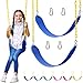 Jungle Gym Kingdom Swings for Outdoor Swing Set  Pack of 2 Swing Seat Replacement Kits with Heavy Duty Chains  Backyard Swingset Playground Accessories for Kids Blue - Image 4