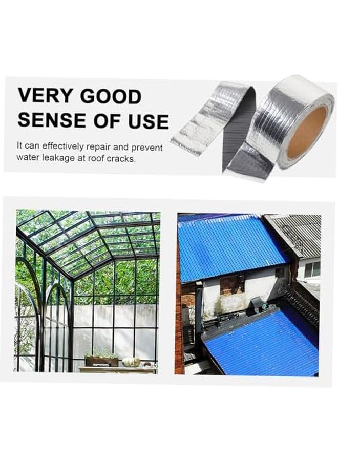 2Pcs Butyl Rubber Seal Tape For RV Boat Roof Window Leak Repair 4 Inch Wide - Image 4