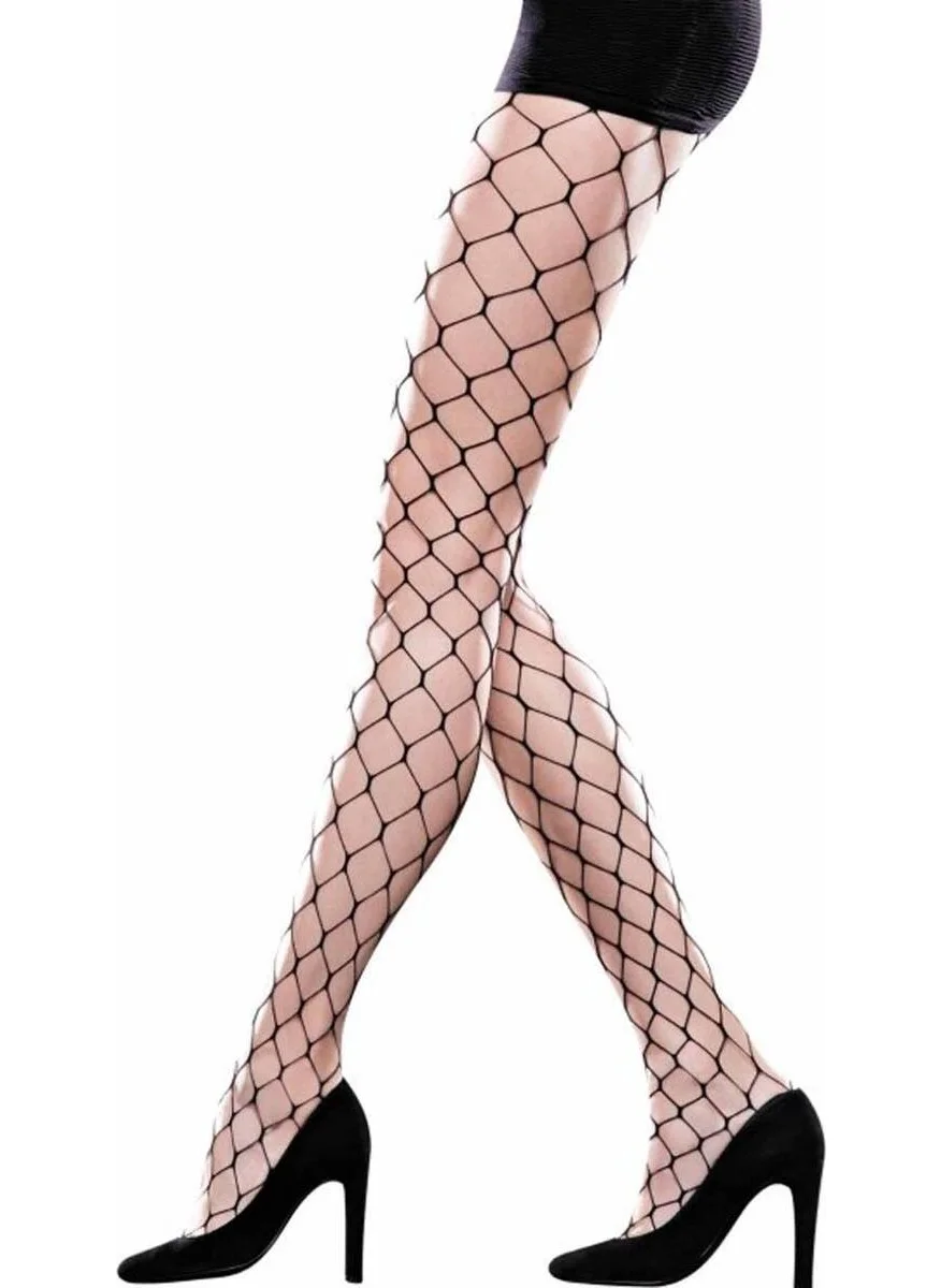 DayMod Fiona Fishnet Tights | Black