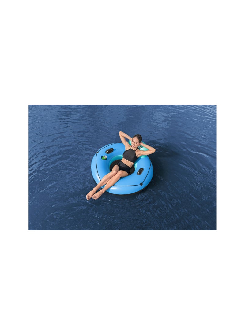 Bestway - Bestway - Hydro Force Swim Ring with Backrest White Cap Rider - 43108 - Image 1