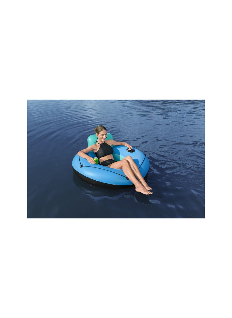 Bestway - Bestway - Hydro Force Swim Ring with Backrest White Cap Rider - 43108 - Image 1