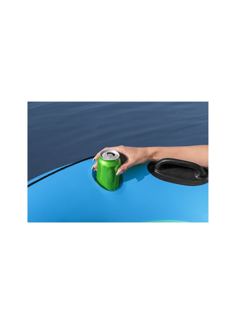 Bestway - Bestway - Hydro Force Swim Ring with Backrest White Cap Rider - 43108 - Image 1