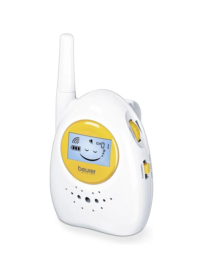 Beurer BY84 - Analogue Baby Monitor, Extra-Long Range Of Up To 800M, Battery Included