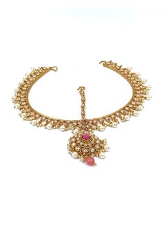 GOHONA Gohona Bollywood Style Head Chain Jewellery Matha Patti  - Image 2
