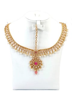 GOHONA Gohona Bollywood Style Head Chain Jewellery Matha Patti  - Image 1