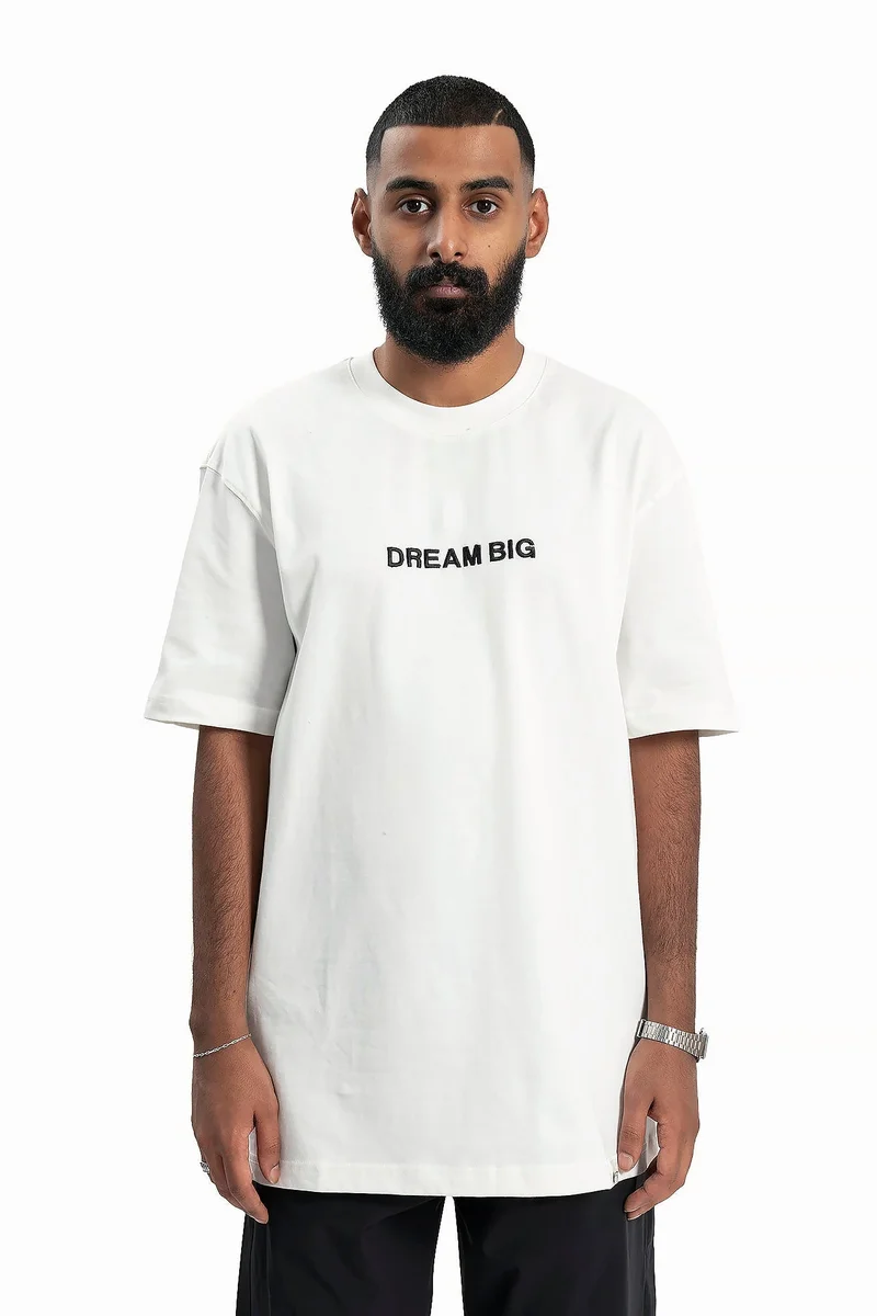 Wecre8 Men's White Butterfly T-shirt By WECRE8