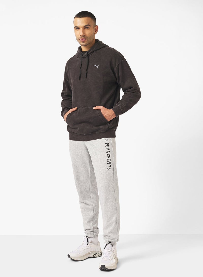 PUMA ESS ELEVATED Relaxed Wash Hoodie FL - Image 4
