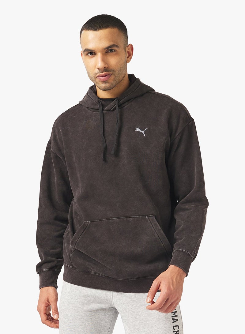 PUMA ESS ELEVATED Relaxed Wash Hoodie FL - Image 1