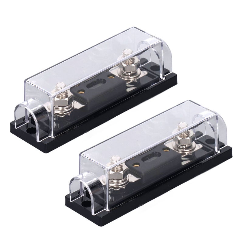 2 Pcs Audio Fuses Holders 250A 48V Stereo Video System ANL Fuse Block for RVs Yachts Ships Agricultural Vehicles - Image 3
