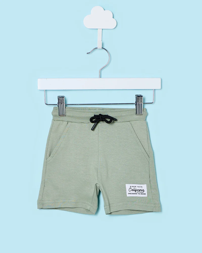 Redtag Infant Boys Green Shorts