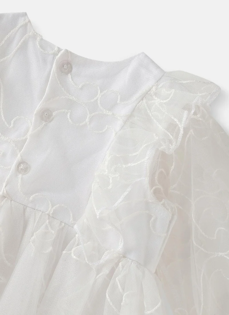 نوتيناتي Floral Tulle Dress