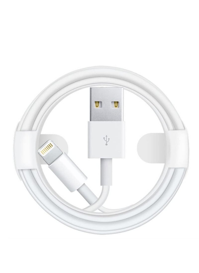 Generic - iPhone Charger Cable, USB iPhone lightning Cable, Charging And Syncing iPhone Cord for iPhone 12 13 11 Pro XS Max X 8Plus 7Plus 6SPlus iPad Compatible with all iPhones - Image 1