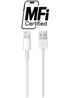 iPhone Charger Cable, USB iPhone lightning Cable, Charging And Syncing iPhone Cord for iPhone 12 13 11 Pro XS Max X 8Plus 7Plus 6SPlus iPad Compatible with all iPhones