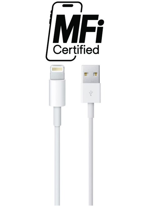 iPhone Charger Cable, USB iPhone lightning Cable, Charging And Syncing iPhone Cord for iPhone 12 13 11 Pro XS Max X 8Plus 7Plus 6SPlus iPad Compatible with all iPhones