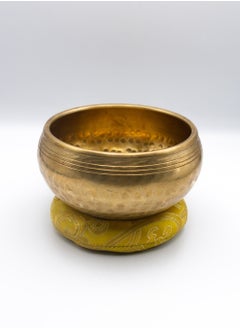 Alpine Crystals UAE Authentic Handcrafted Buddha Singing Bowl from Nepal for Healing, Mindfulness, Meditation, and Yoga Traditional Wooden Striker Included  - Image 4