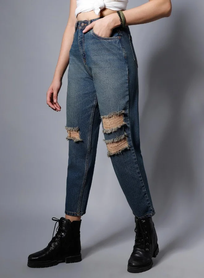 HIGH STAR Women Blue Jeans