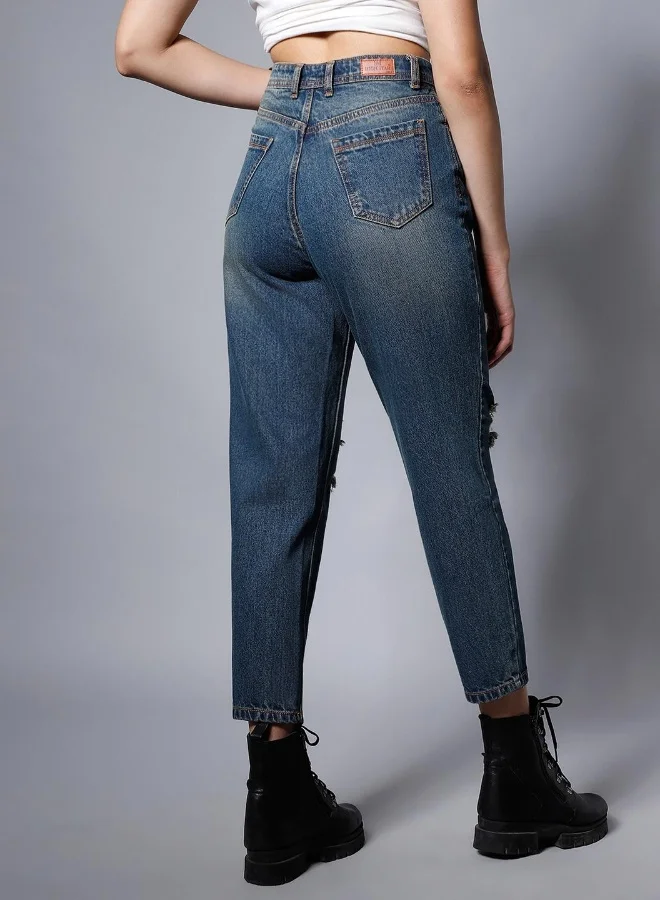 HIGH STAR Women Blue Jeans