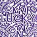 HWQVA 72Pcs Iron on Letters and Numbers Patches Letter Patches Alphabet Embroidered Patch AZ Numbers 09 Applique for Clothes Hat Socks Jeans Jerseys DIY Accessories Purple - Image 2