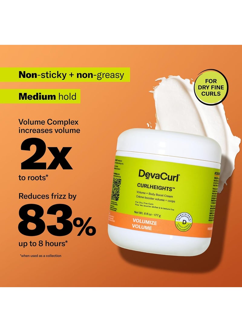 DevaCurl DevaCurl CurlHeights Volume  Body Boost Cream 6 oz  - Image 2
