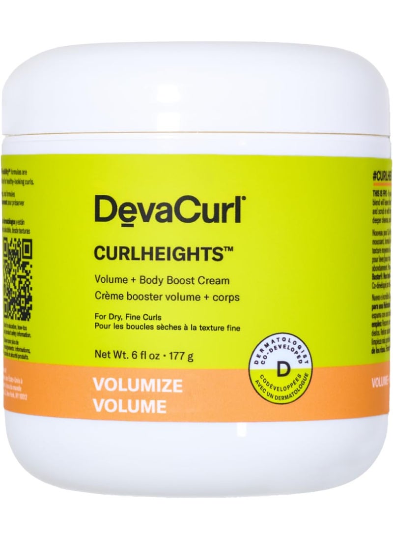 DevaCurl DevaCurl CurlHeights Volume  Body Boost Cream 6 oz  - Image 1