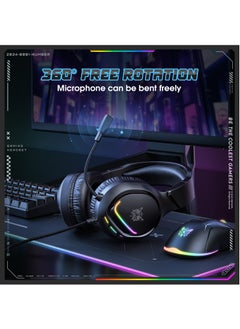 onikuma X31 Headset Gaming Headset Wired Headset Computer PS Gaming Headset  - Image 4