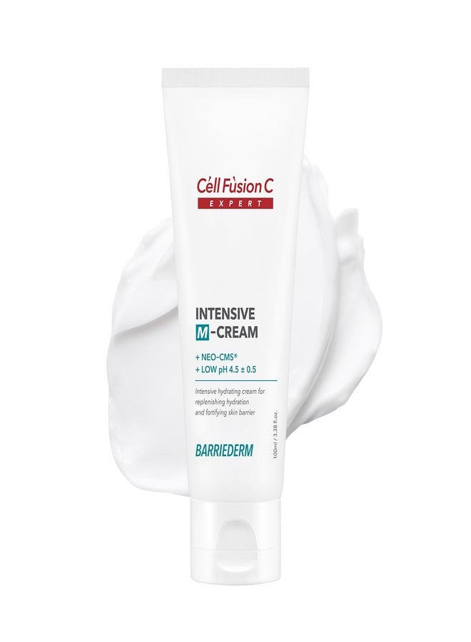 Cell Fusion C Expert Barriederm Intensive M Cream with Ceramide Complex, Korean Moisturizer for Sensitive Skin, Barrier Repair, Non-comedogenic, 3.38 fl.oz. / 100ml - Image 1