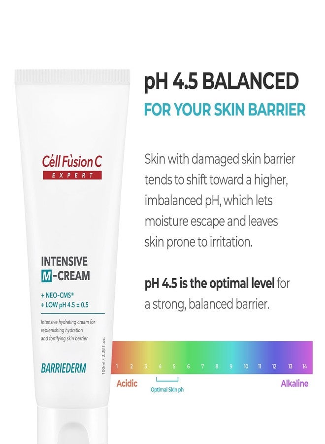 Cell Fusion C Expert Barriederm Intensive M Cream with Ceramide Complex, Korean Moisturizer for Sensitive Skin, Barrier Repair, Non-comedogenic, 3.38 fl.oz. / 100ml - Image 2