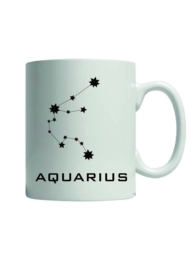 Giftmate Aquarius Zodiac Mug for Coffee Tea Star Sign Horoscope Mugs 325ml for Office Home - Image 1