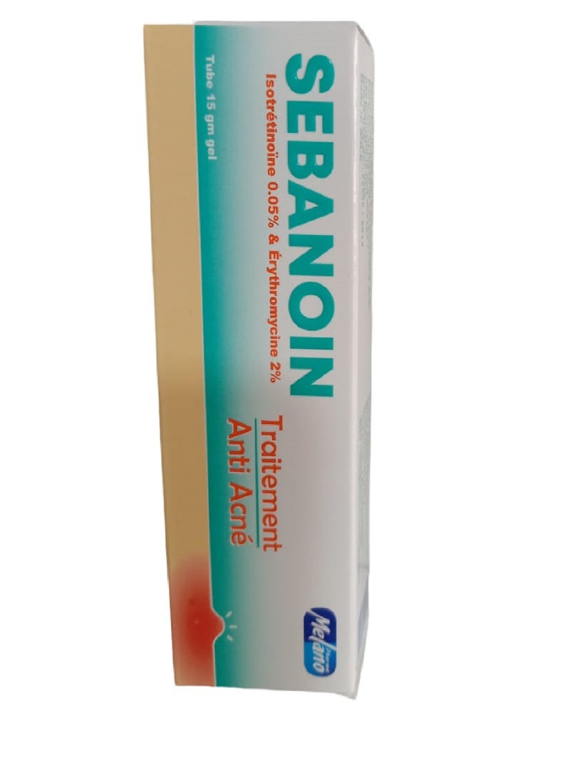 Melano Pharma - Sebanoin Traitment Anti Acne Gel 15 gm - Image 1