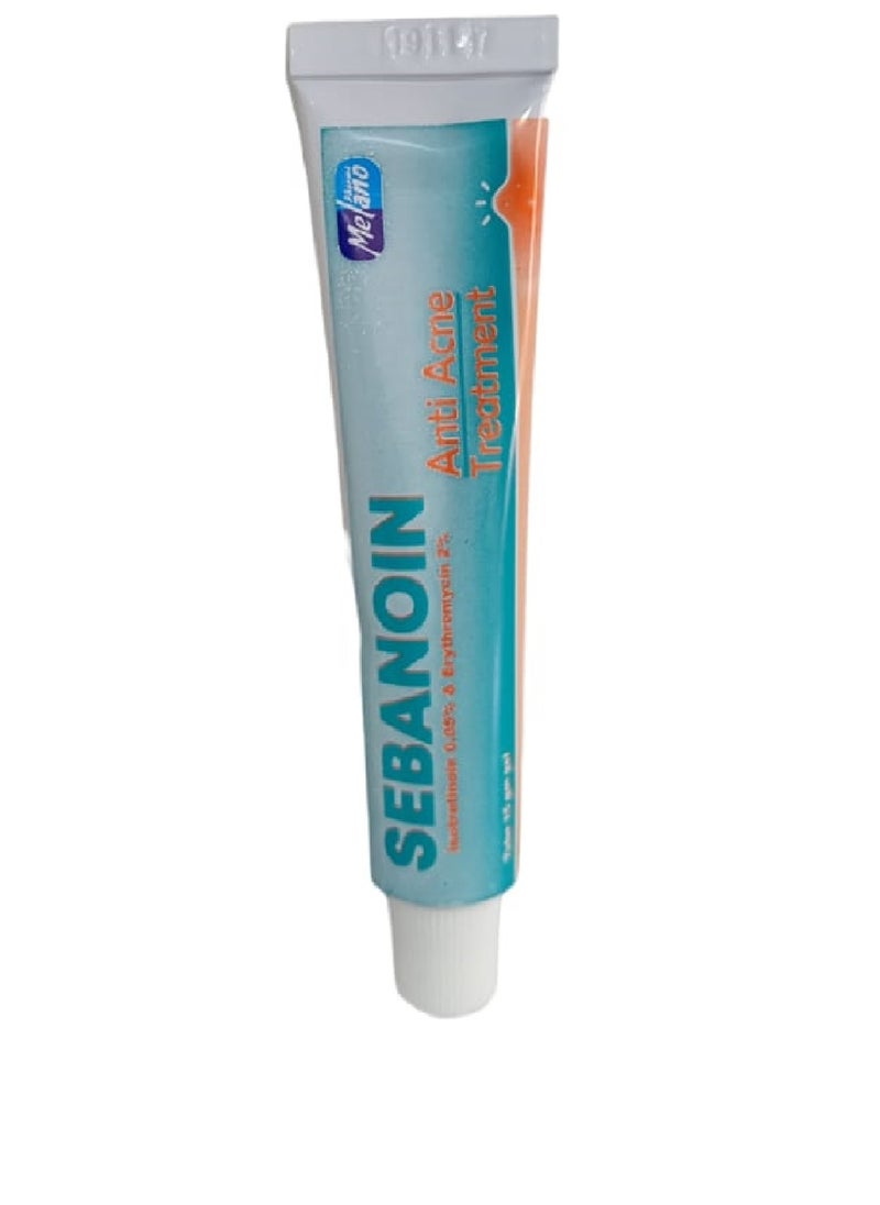 Melano Pharma - Sebanoin Traitment Anti Acne Gel 15 gm - Image 1