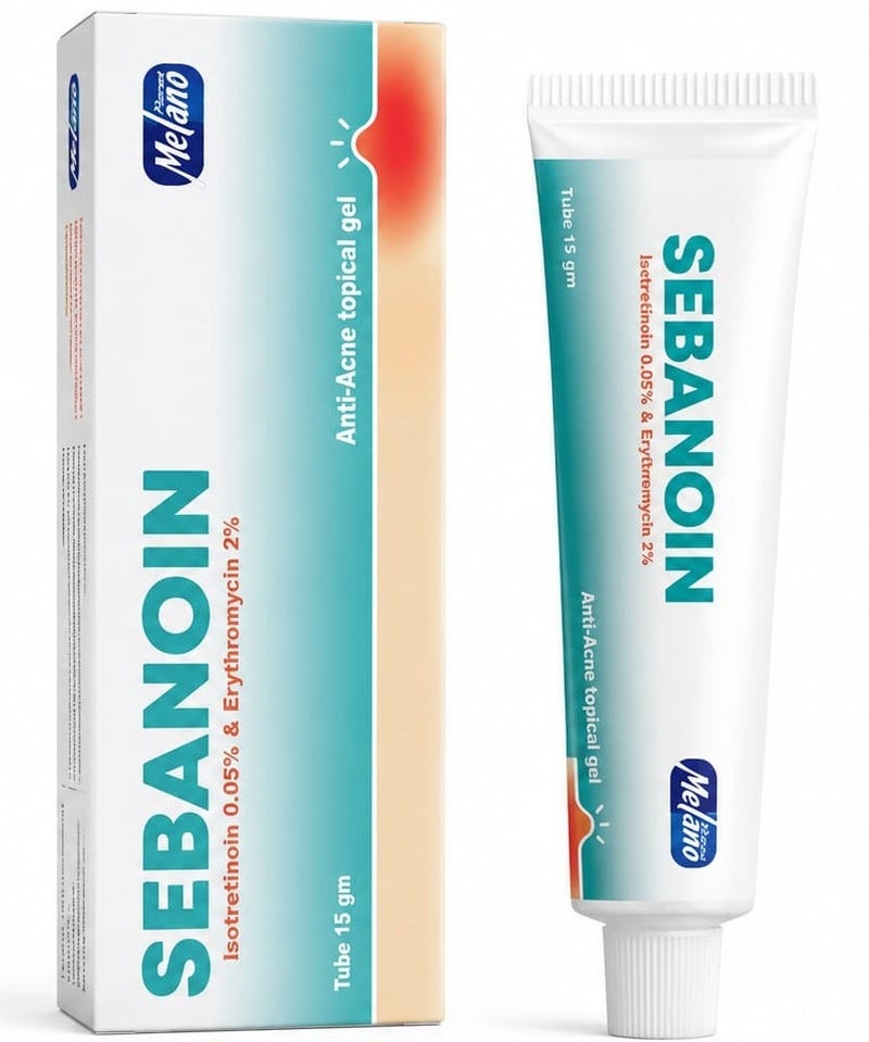 Melano Pharma Sebanoin Traitment Anti Acne Gel 15 gm - Image 1