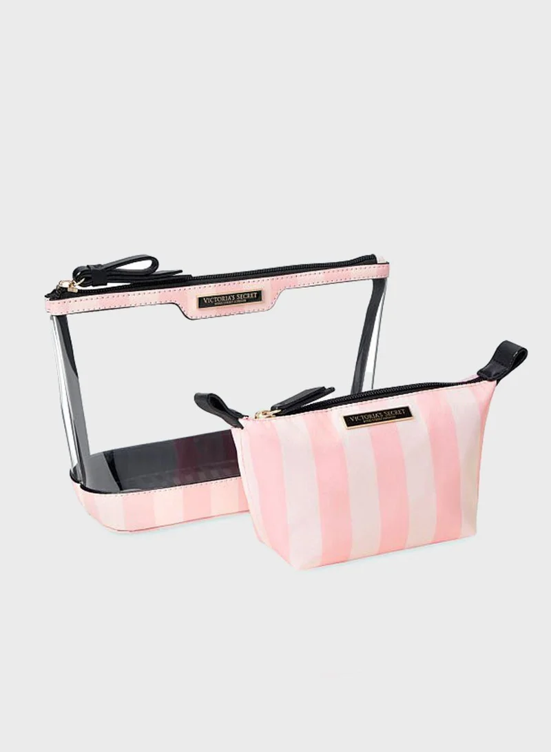 Victoria's Secret Pink Stripe Nested Duo