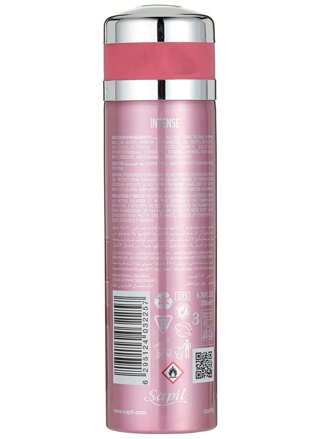 sapil Intense - Deodorant Spray for Women - Scented Deodorant for Long-Lasting Odor Protection - Orange, Tuberose, and Vanilla Deodorant Spray - Keeps You Fresh and Odor Free All Day - 6.76 oz - Image 2