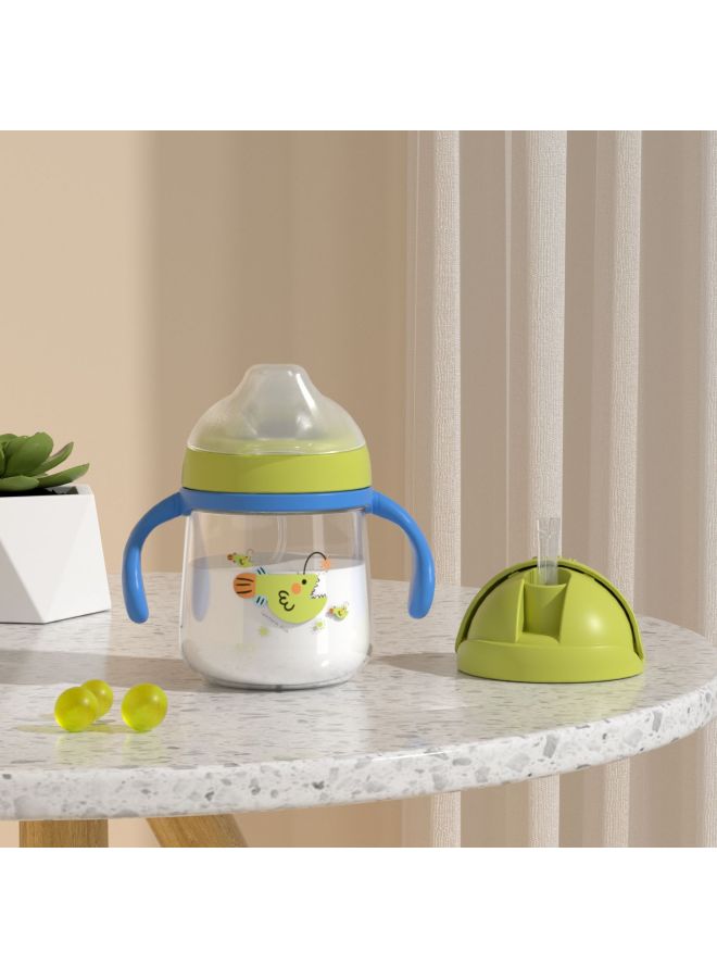 Tritan Children's One-year-old Water Cup Duckbill Cup Drinking Cup Baby Out Water Bottle Straw Cup Baby Bottle Drop-resistant
