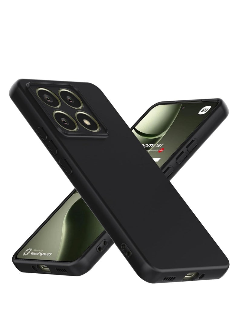 BORTONY Xiaomi 14T Case Cover Liquid Silicone Phone Case with Soft Interior Slim Fit Flexible Thin Camera Protection Back Cover for Xiaomi 14T 6.6-inch - Image 1