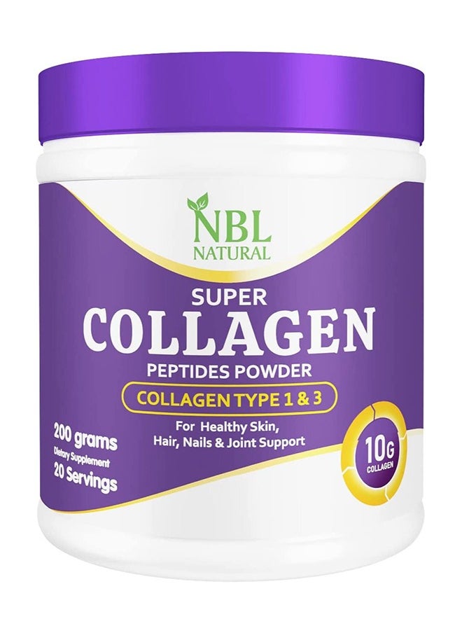 Super Collagen Peptides Powder Unflavored 200 grams - pzsku/Z9DCD69711CCEB757E27AZ/45/_/1720511703/a2294beb-274c-49d8-a0a1-2df82ff8923d