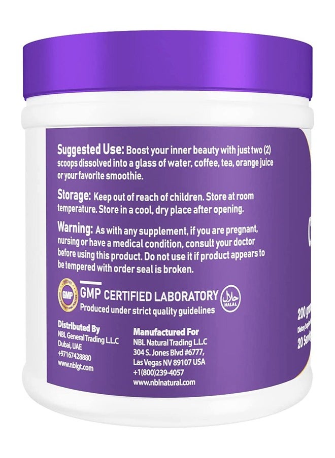 Super Collagen Peptides Powder Unflavored 200 grams - pzsku/Z9DCD69711CCEB757E27AZ/45/_/1720511838/37731386-20f9-49da-98cf-4e512c0bcb34