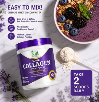 Super Collagen Peptides Powder Unflavored 200 grams - view 5