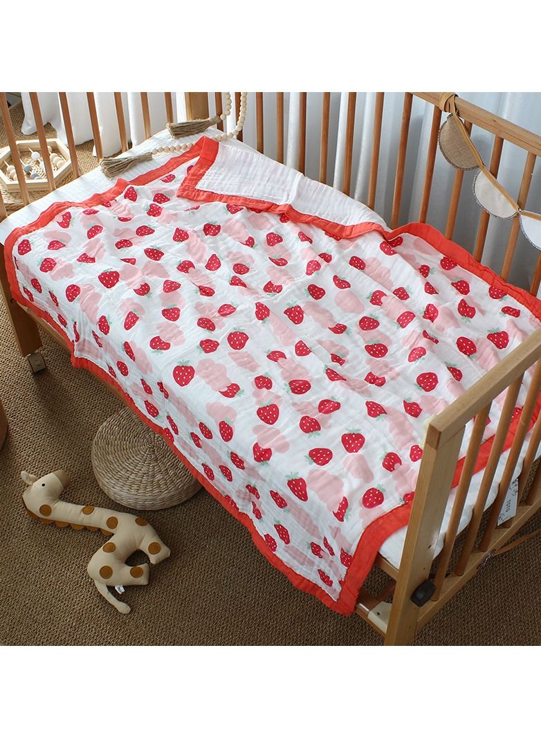 Loquat منشفة حمام مطبوعة كرتونية من القطن النقي