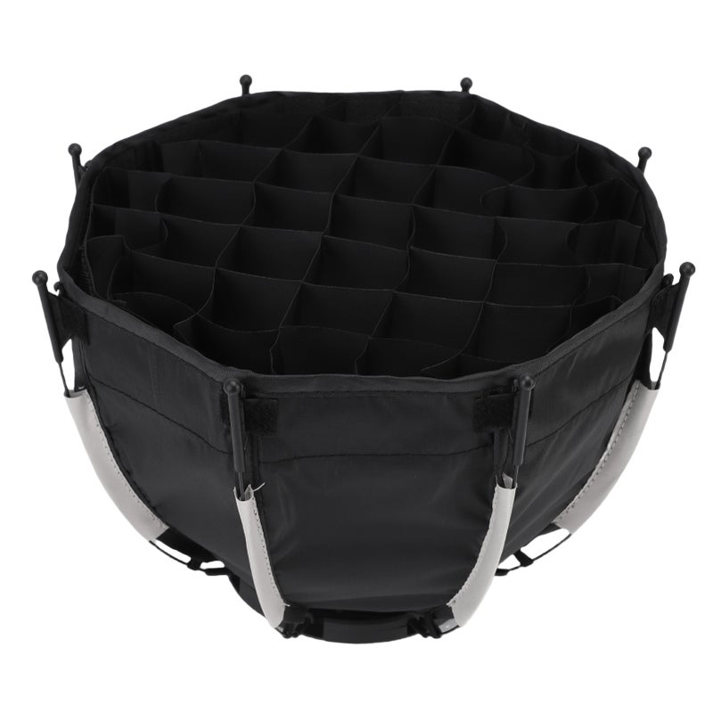 مربع ضوء ناعم ثماني الأضلاع من القماش بـ 11.4 بوصة قابل للطي السريع والتثبيت السريع مع حقيبة تخزين لأضواء الفيديو في الاستوديو - Image 3