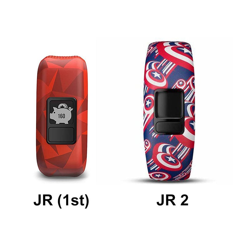 C2D JOY Elastic Nylon Strap compatible with Garmin vivofit Jr 1/2 Bands Replacement with Case for Kids-Midnight Blue - Image 2