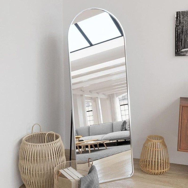 LION HOME - Mirror - Full Length - White - Foldable - 60 x 170 cm - Image 3