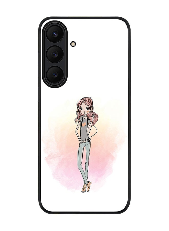 Stylizedd For Samsung Galaxy S25 FE Case,Slim fit Camera Protection, Shockproof Thin Phone cover  - Girl Next Door