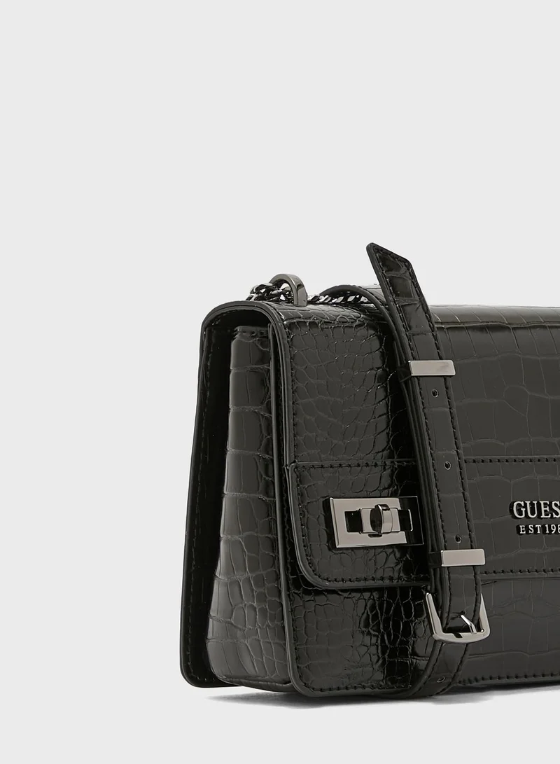 GUESS Katey Convertible Flap Crossbody
