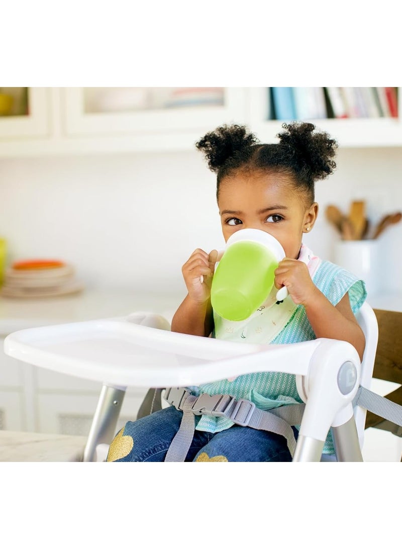 general Miracle 360 Sippy Cup | Trainer Toddler Cup | BPA Free Baby & Toddler Cups w.Handles | Non Spill Cup | Dishwasher Safe Baby Cup | Leakproof Cup | 6+ Months| 7oz/207ml | 2 Pack | - Image 3