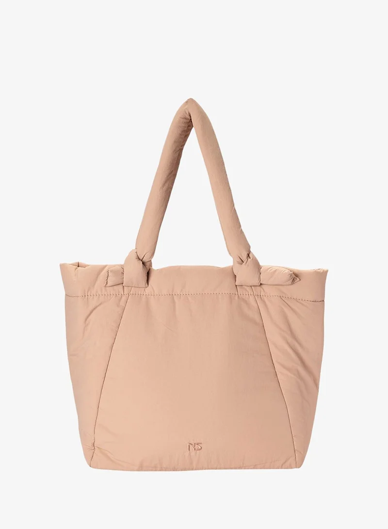 Bata Padded Tube Tote Bag